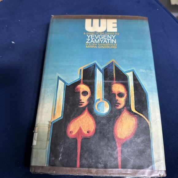 We by Yevgeny Zamyatin 1972 1st Edition HC DJ Vintage Viking Press RARE